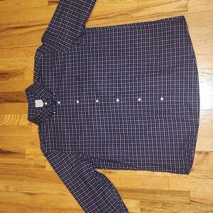 Brooks Brothers XL non-iron stretch 95%cotton 5%spandex regular fit button-down.